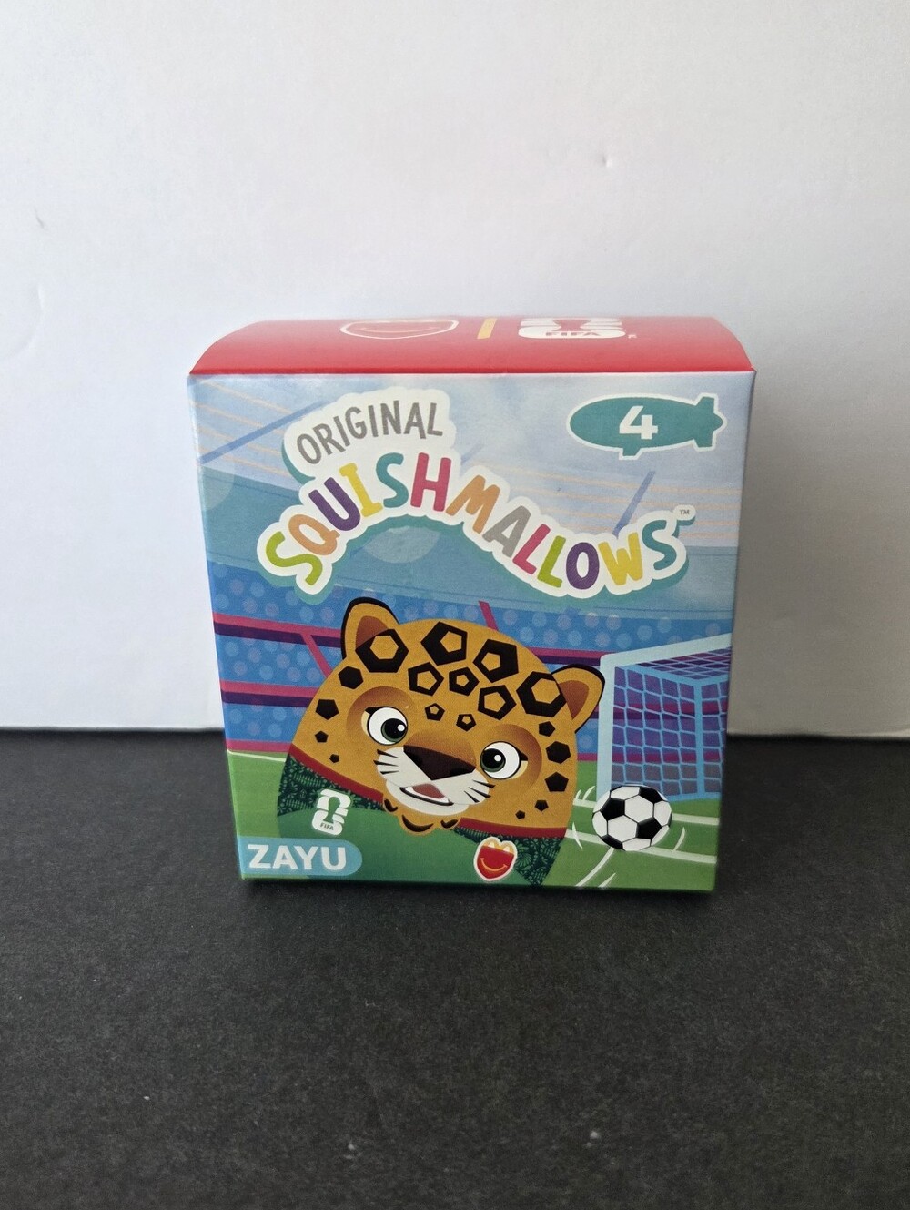 McDonald's Squishmallows FIFA World Cup 2026 Zayu Leopard Toy